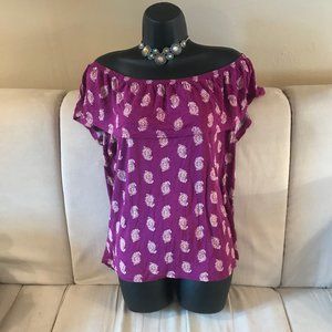 NWT - OFF SHOULDER SHIRT